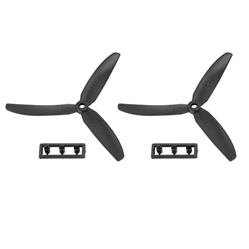 ANNJUC 1 Paar 5030 3-Blades Direct Drive Propeller Prop CW/CCW für RC Flugzeug (schwarz) von ANNJUC