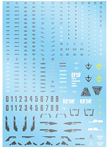 ANSAI Aufkleber Wasserrutsche, passend für MG 1/100 RGM-89 Jegan Modellbausatz DIY Modellieraufkleber von ANSAI