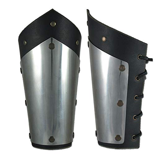 ANTIQUECOLLECTION Armor Bracer Mittelalterlicher Krieger Ritter Stahl Larp Arm von ANTIQUECOLLECTION