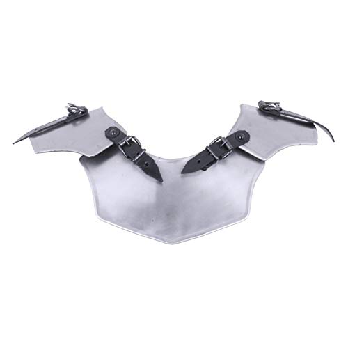 Steel Markward Gorget Mittelalterliche Rüstung LARP Cosplay, silber, M von ANTIQUECOLLECTION