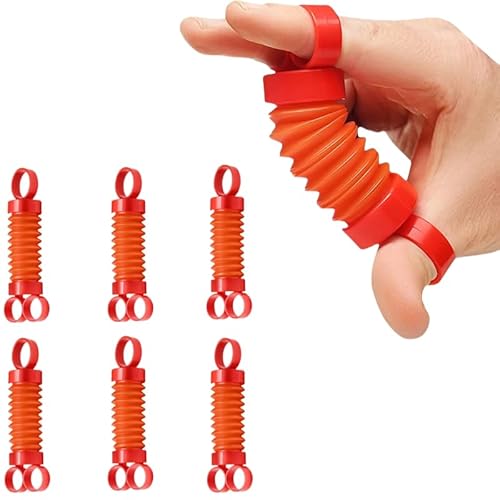 6er-Set Finger Poppers Fidget Toys,Therapeutisches Spielzeug,Fingerspielzeug,Fingerstärker,Abbau von Ängsten und Spannungen,Fingerstärker und Therapeutisches Spielzeug von ANXJLEO