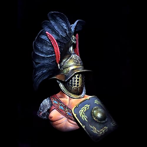 ANYCUA 1/10 Ancient Roman Warrior Resin Bust ModellbausatzUnbemalt und unmontiert Soldat Resin Modellbausatz //Y8V4h7 von ANYCUA