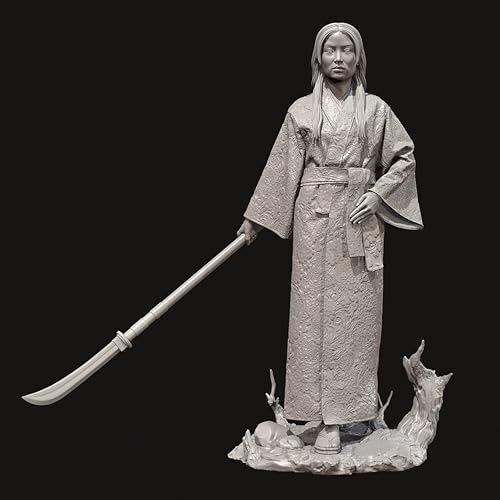 ANYCUA 1/24 Ancient Female Warrior Resin Model Kit Unbemalt und unmontiert Soldat Resin Model Kit //Y9V7h1 von ANYCUA