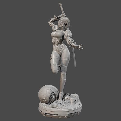 ANYCUA 1/24 Ancient Female Warrior Resin Model Kit Unbemalt und unmontiert Soldat Resin Model Kit //Y9V7h3 von ANYCUA