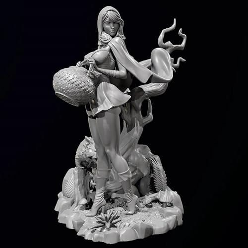 ANYCUA 1/24 Ancient Female Warrior Resin Model Kit Unbemalt und unmontiert Soldat Resin Model Kit //Y9V7h6 von ANYCUA