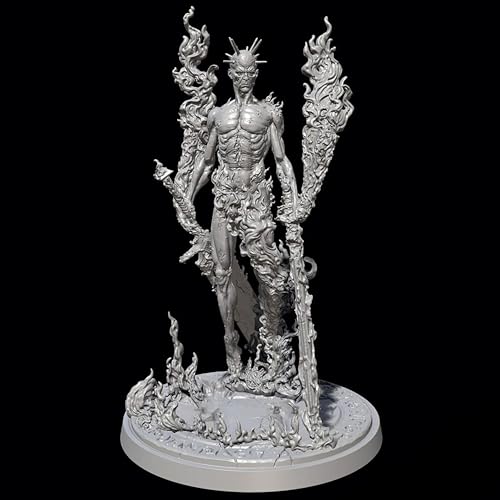 ANYCUA 1/24 Ancient Hell Samurai Warrior Resin Modellbausatz Unbemalt und unmontiert Soldat Resin Modellbausatz //Y9V5h2 von ANYCUA