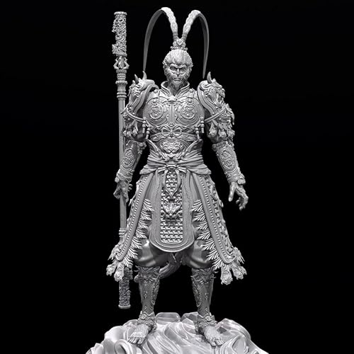 ANYCUA 1/24 Ancient Orc Warrior Krieger Resin Soldier Model Kit Unbemalt und unmontiert Resin Model Kit //k9N4g1 von ANYCUA