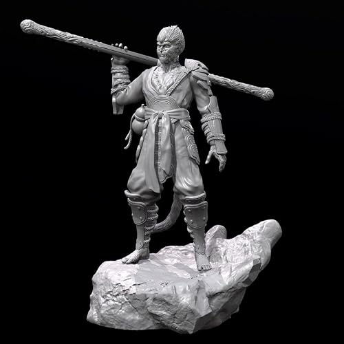 ANYCUA 1/24 Ancient Orc Warrior Krieger Resin Soldier Model Kit Unbemalt und unmontiert Resin Model Kit //k9N4g2 von ANYCUA