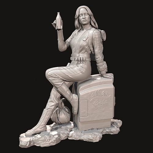 ANYCUA 1/24 Sci-Fi Agent Female Warrior Resin Model Kit Unbemalt und unmontiert Soldat Resin Model Kit //Y9V6h7 von ANYCUA