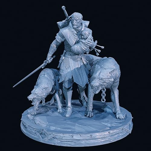 ANYCUA 1/35 Ancient European Warrior Resin Soldier Model KitUnbemalt und unmontiert Resin Model Kit//k8N6g9 von ANYCUA