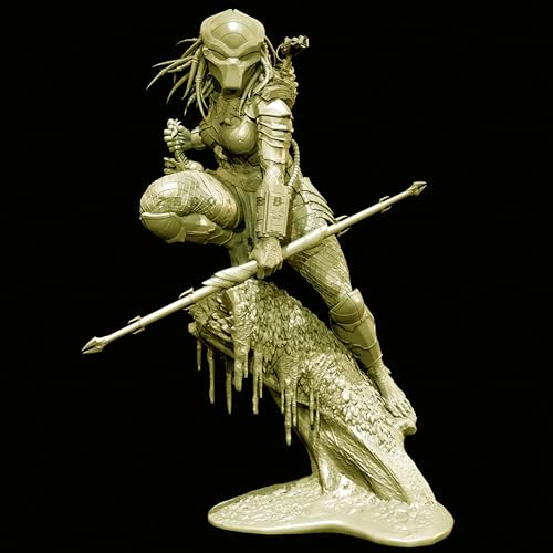 ANYCUA 80mm Ancient Alien Sci-Fi Warrior Resin Modell bausatz Unbemalt und unmontiert Soldat Resin Modellbausatz //Y8V2h4 von ANYCUA