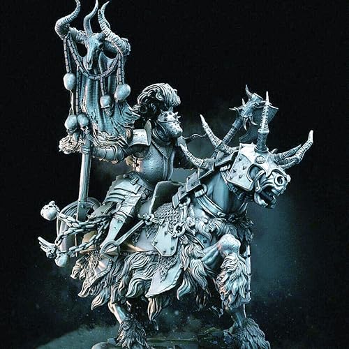 ANYCUA 80mm Ancient Hell Knight Warrior Resin Soldier Model Kit Unbemalt und unmontiert Resin Model Kit//k7N1g4 von ANYCUA