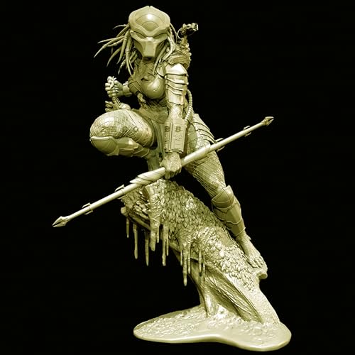 ANYCUA 80mm Sci-Fi Alien Creature Warrior Resin Soldier Modellbausatz Unbemaltes und unmontiertes Resin Modellbausatz //k7N5g9 von ANYCUA