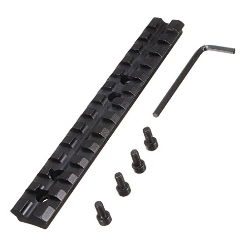 AODEA 14Cm Zielfernrohr Picatinny/Schiene Rail Mount 13 Slots Schwarz von AODEA