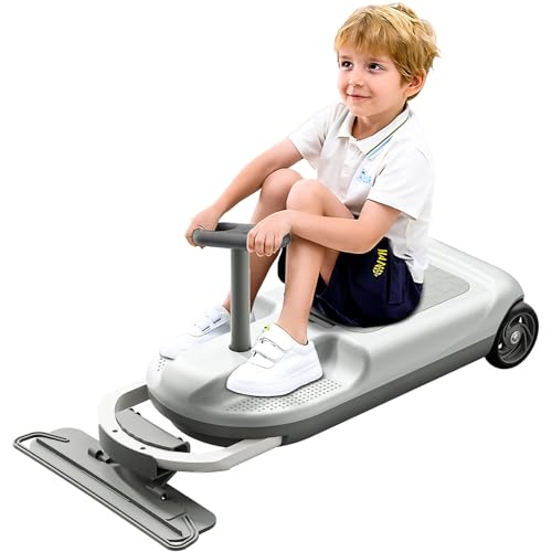 Reinigung Go Kart für Kinder, Ride On Auto Bodenreiniger Go Carts, Portable Mini Go Kart, Variable Geschwindigkeit von AOGUOQU