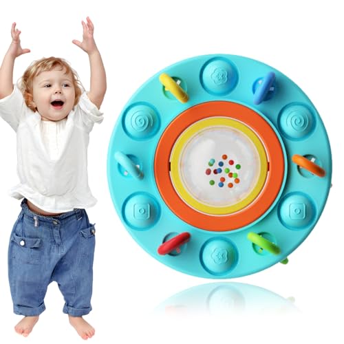 AOKLEY Silikon-Nachziehspielzeug | Kau-Zieh-Spielzeug mit lebensmittelechtem Silikon,Lernspielzeug für Kinder für Wohnzimmer, Schlafzimmer, Spielzimmer, Kinderwagen, Auto von AOKLEY