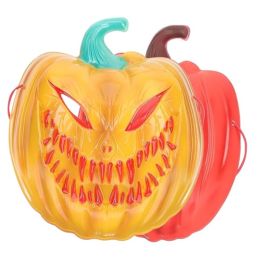 AOKWAWALIY 2st Halloween-maske Halloween-kostümmasken Halloween-gesichtsmaske Halloween-requisite Vollgesichts-kürbismasken Neuheit Halloween-kostüm Vampirmasken Schreckliche Masken Plastik von AOKWAWALIY