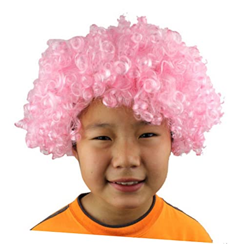 AOKWAWALIY Kostüm Perücke Halloween perücke perücken für Halloween pink Wig karnevalsperücken Cosplay Wig Echthaarperücken Maskerade Perücke Bunte Perücken Halloween-Perücke Frisur-Cosplay von AOKWAWALIY