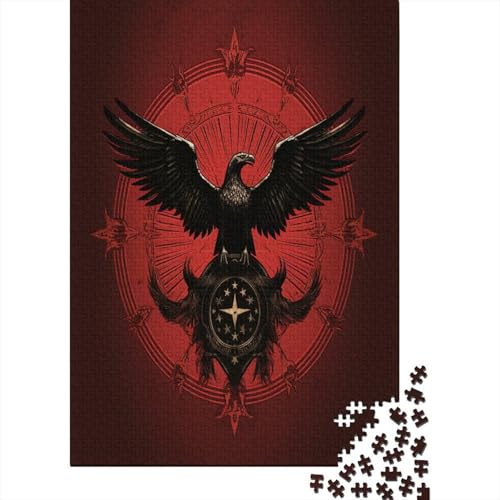 Adler Puzzle 1000 Teile Erwachsener Kniffel Spaß Für Die Ganze Familie - Abwechslungsreiche 1000 Puzzleteilige Motive Puzzle Erwachsene, Puzzel 1000pcs (75x50cm) von AOLENFKR