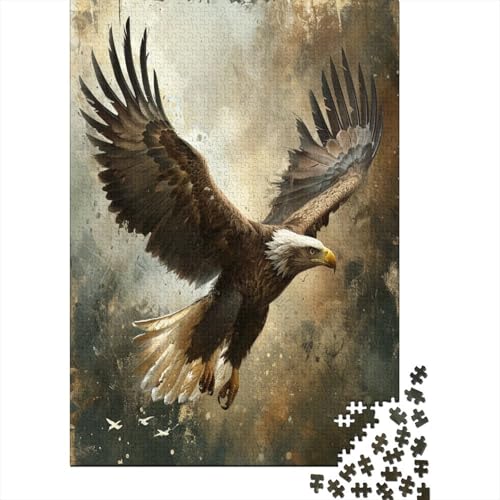 Adler Puzzle 1000 Teile Erwachsener Kniffel Spaß Für Die Ganze Familie - Abwechslungsreiche 1000 Puzzleteilige Motive Puzzlespiel Erwachsene, Puzzel 1000pcs (75x50cm) von AOLENFKR