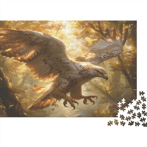 Adler Puzzle 1000 Teile Puzzle Für Erwachsene Und Kinder Ab 14 Jahren Puzzel 1000pcs (75x50cm) von AOLENFKR