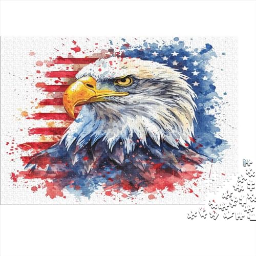 Adler Puzzle 1000 Teile Puzzle Für Erwachsene Und Kinder Ab 14 Jahren Puzzel 1000pcs (75x50cm) von AOLENFKR