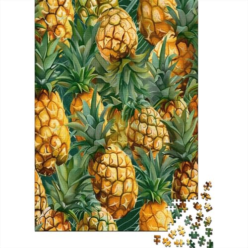 Ananas Puzzle 1000 Teile Erwachsener Kniffel Spaß Für Die Ganze Familie - Abwechslungsreiche 1000 Puzzleteilige Motive Puzzlespiel Erwachsene, Puzzel 1000pcs (75x50cm) von AOLENFKR