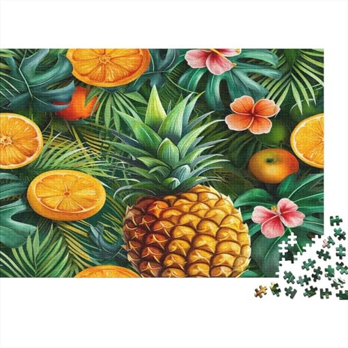 Ananas Puzzlespiel 1000 Teile Puzzles Für Erwachsene Lernspiel Herausforderung Spielzeug 1000 Teile Puzzles Für Erwachsene Kinder Erwachsenen Puzzlespiel Puzzel 1000pcs (75x50cm) von AOLENFKR