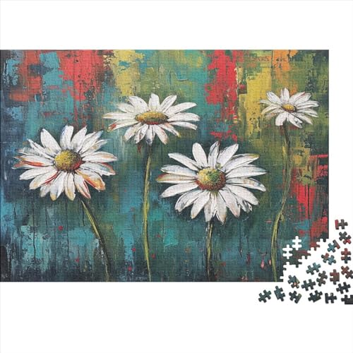 Daisy Puzzle 1000 Teile Erwachsener Kniffel Spaß Für Die Ganze Familie - Abwechslungsreiche 1000 Puzzleteilige Motive Puzzle Erwachsene, Puzzel 1000pcs (75x50cm) von AOLENFKR