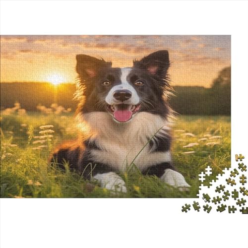 Deutsche Schäferhunde Puzzlespiel 1000 Teile Puzzles Für Erwachsene Lernspiel Herausforderung Spielzeug 1000 Teile Puzzles Für Erwachsene Kinder Erwachsenen Puzzlespiel Puzzel 1000pcs (75x50cm) von AOLENFKR