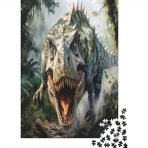 Dinosaurier Puzzle 1000 Teile,Puzzlespiel Für Erwachsene,Impossible Puzzle,Puzzle Geschicklichkeitsspiel Für Die Ganze Familie, Geschenke Für Männer/Frauen Erwachsenen Puzzel 1000pcs (75x50cm) von AOLENFKR