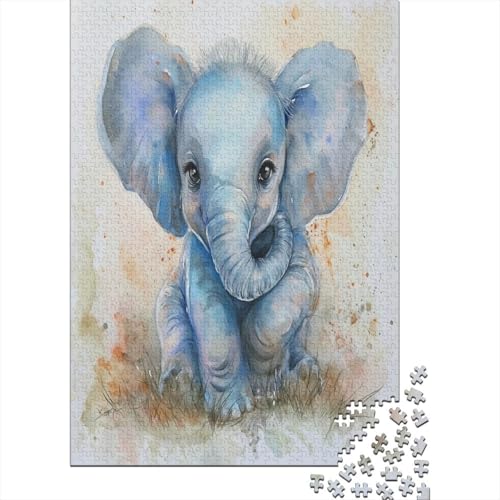 ElefAmeisen Puzzlespiel 1000 Teile Erwachsene -Puzzle 1000 Stück Spiel Puzzles Für Erwachsene Kinder Puzzle Erwachsenen Puzzlespiel Puzzel 1000pcs (75x50cm) von AOLENFKR