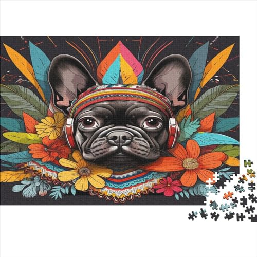 French BullHund 1000 Stück Puzzle Für Erwachsene 1000 Stück Puzzle Für Erwachsene-Crazy Süßigkeiten-1000 Stück Puzzle Große Puzzles Kinder Lernspiel Spielzeug Geschenk Puzzel 1000pcs ( von AOLENFKR