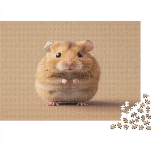 Hamster Puzzle 1000 Teile Erwachsener Kniffel Spaß Für Die Ganze Familie - Abwechslungsreiche 1000 Puzzleteilige Motive Puzzle Erwachsene, Puzzel 1000pcs (75x50cm) von AOLENFKR