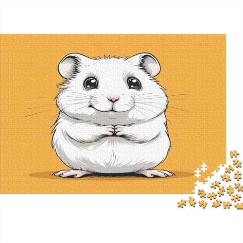 Hamster Puzzlespiel 1000 Teile, Puzzle Erwachsene 1000 Teile, Impossible Puzzle Geschicklichkeitsspiel Für Die Ganze Familie, Puzzle Erwachsene 1000 Teile Puzzel 1000pcs (75x50cm) von AOLENFKR