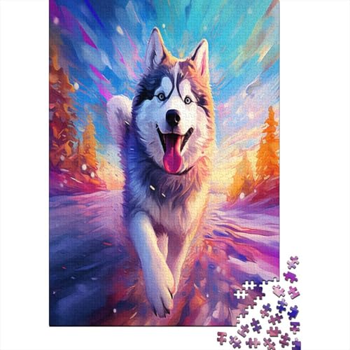 Husky Puzzle 1000 Teile Erwachsener Kniffel Spaß Für Die Ganze Familie - Abwechslungsreiche 1000 Puzzleteilige Motive Puzzlespiel Erwachsene, Puzzel 1000pcs (75x50cm) von AOLENFKR