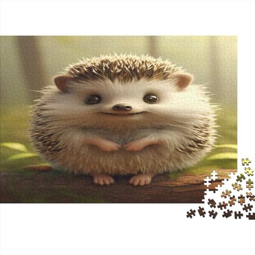 Igel Puzzle 1000 Teile Puzzle Für Erwachsene Und Kinder Ab 14 Jahren Puzzel 1000pcs (75x50cm) von AOLENFKR