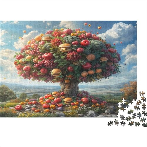 Lebensbaum Puzzle 1000 Teile,Puzzle Für Erwachsene, Impossible Puzzle, GesKükenlichkeitsspiel Für Die Ganze Familie,Puzzle Legespiel- Erwachsenenpuzzle Puzzel 1000pcs (75x50cm) von AOLENFKR