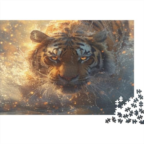 Löwe Puzzle 1000 Teile Erwachsener Kniffel Spaß Für Die Ganze Familie - Abwechslungsreiche 1000 Puzzleteilige Motive Puzzlespiel Erwachsene, Puzzel 1000pcs (75x50cm) von AOLENFKR