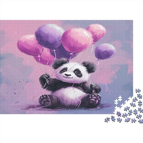 Panda Puzzle 1000 Teile,Puzzlespiel Für Erwachsene,Impossible Puzzle,Puzzle Geschicklichkeitsspiel Für Die Ganze Familie, Geschenke Für Männer/Frauen Erwachsenen Puzzel 1000pcs (75x50cm) von AOLENFKR