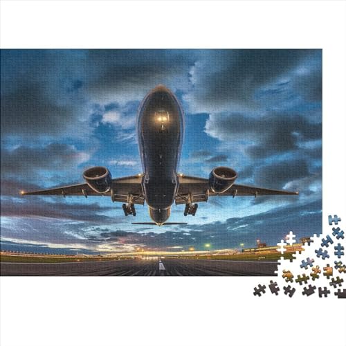 Passenger Luftfahrzeuge Puzzle 1000 Teile,Puzzle Für Erwachsene, Impossible Puzzle,Puzzle Farbenfrohes Legespiel,GesKükenlichkeitsspiel Für Die Ganze Familie Puzzel 1000pcs (75x50cm) von AOLENFKR