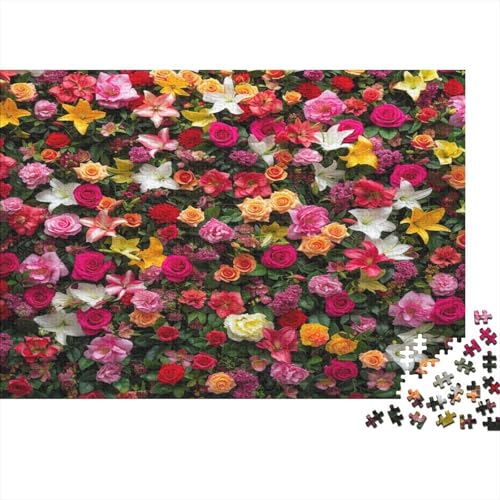 Rose Puzzle 1000 Teile, Erwachsene, Klassische Puzzle, Impossible Puzzle,Geschicklichkeitsspiel Für Die Ganze Familie Erwachsenenpuzzle Ab 14 Jahren Puzzel 1000pcs (75x50cm) von AOLENFKR