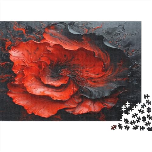 Rose Puzzle 1000 Teile Erwachsener Kniffel Spaß Für Die Ganze Familie - Abwechslungsreiche 1000 Puzzleteilige Motive Puzzlespiel Erwachsene, Puzzel 1000pcs (75x50cm) von AOLENFKR