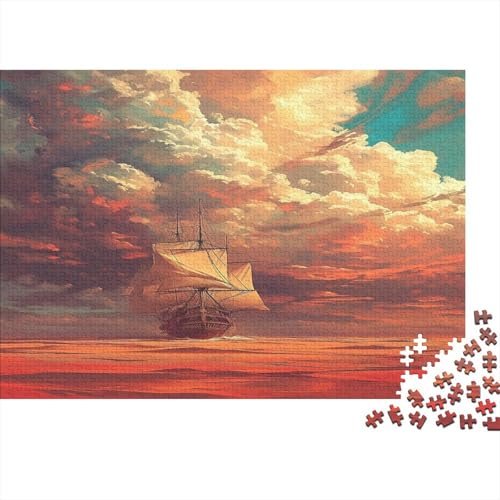 SailBoot Puzzle 1000 Teile Erwachsener Kniffel Spaß Für Die Ganze Familie - Abwechslungsreiche 1000 Puzzleteilige Motive Puzzle Erwachsene, Puzzel 1000pcs (75x50cm) von AOLENFKR