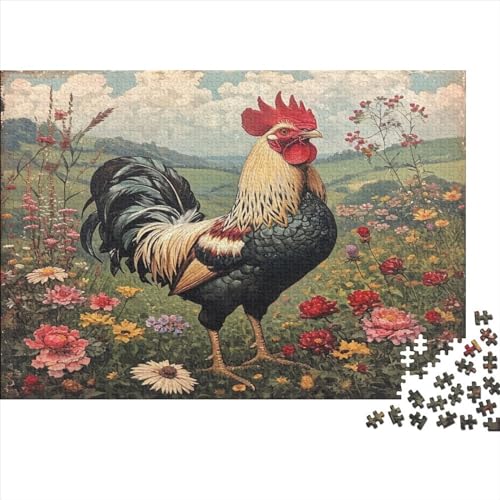 Schwanz Puzzlespiel 1000 Teile, Puzzle Erwachsene 1000 Teile, Impossible Puzzle Geschicklichkeitsspiel Für Die Ganze Familie, Puzzle Erwachsene 1000 Teile Puzzel 1000pcs (75x50cm) von AOLENFKR