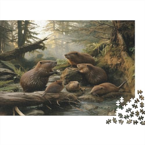 Tier Puzzle 1000 Teile,Puzzle Für Erwachsene, Impossible Puzzle, Geschicklichkeitsspiel Für Die Ganze Familie,Puzzle Farbenfrohes,Puzzle-Geschenk,Raumdekoration Puzzel 1000pcs (75x50cm) von AOLENFKR