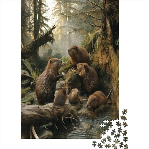 Tier Puzzle 1000 Teile,Puzzle Für Erwachsene, Impossible Puzzle, Geschicklichkeitsspiel Für Die Ganze Familie,Puzzle Legespiel- Erwachsenenpuzzle Puzzel 1000pcs (75x50cm) von AOLENFKR