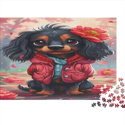 Xishi Hund Puzzle 1000 Teile Erwachsener Kniffel Spaß Für Die Ganze Familie - Abwechslungsreiche 1000 Puzzleteilige Motive Puzzle Erwachsene, Puzzel 1000pcs (75x50cm) von AOLENFKR