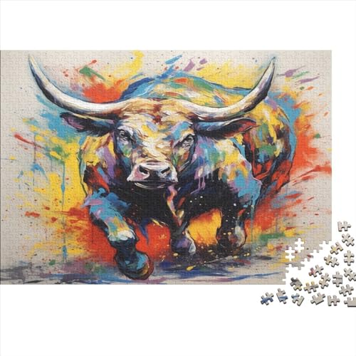 Yak Puzzle 1000 Teile Puzzles Für Erwachsene Lernspiel Herausforderungsspielzeug 1000-teilige Puzzlespiel Für Erwachsene Kinder Puzzel 1000pcs (75x50cm) von AOLENFKR