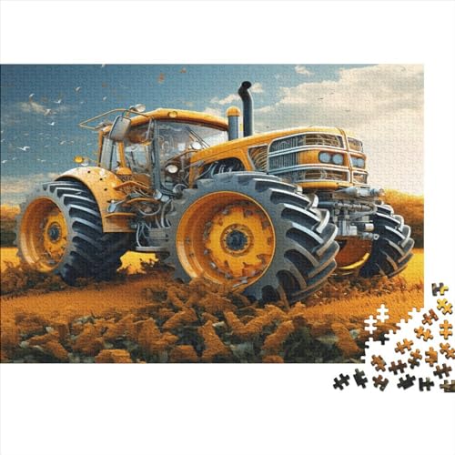 Zugmaschine Puzzle 1000 Teile Puzzles Für Erwachsene Lernspiel Herausforderungsspielzeug 1000-teilige Puzzlespiel Für Erwachsene Kinder Puzzel 1000pcs (75x50cm) von AOLENFKR